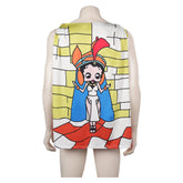 Queen Freddie Mercury Printed Vest Outfits Cosplay Costume Halloween Carnival Suit